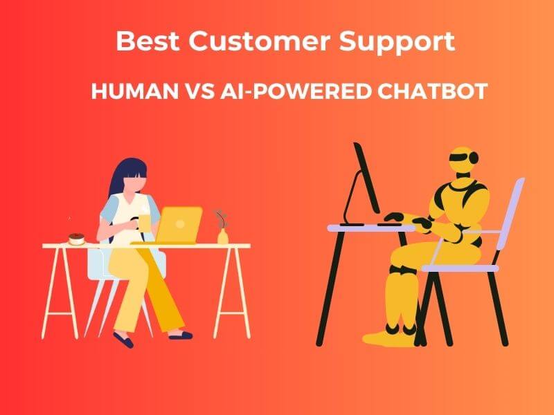 Human Vs Chatbot Service